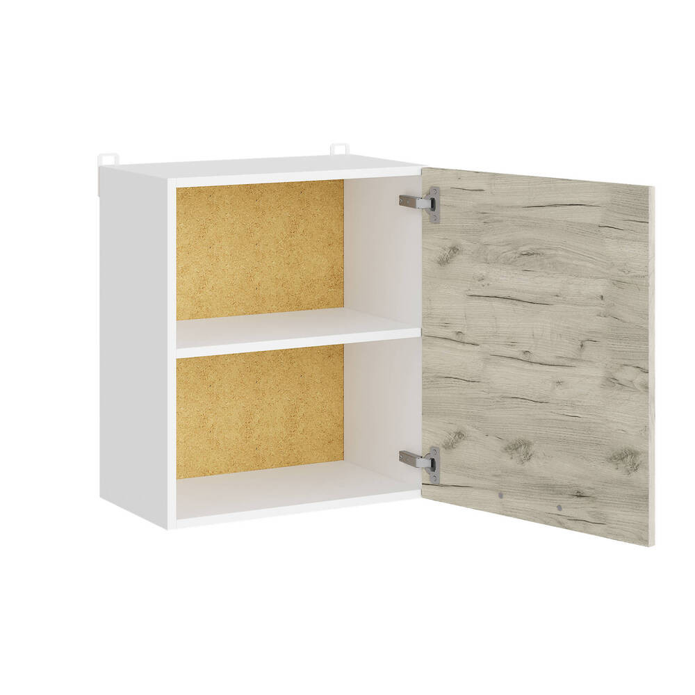 Кухонний модуль верхній Еверест Еко 500 дуб крафт білий/білий 50х30х58 см (DTM-071015) Дніпро - фото 2