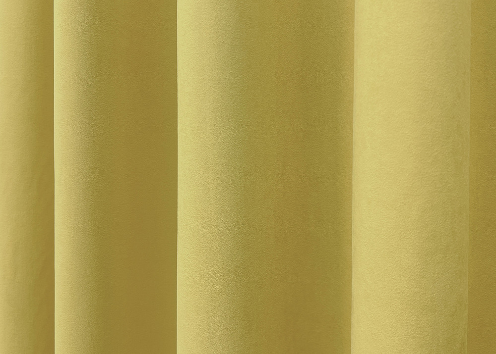 Комплект коротких штор VR-Textil Нубук однотонний № 1520ш Світло-золотистий 130х170 см 2 шт (35-0416) Київ - фото 6