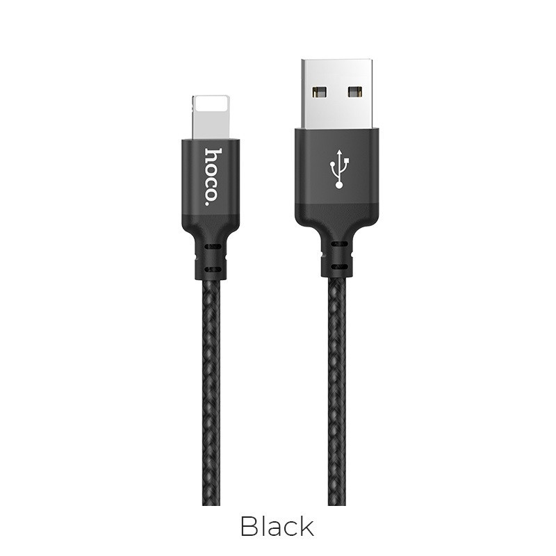 Кабель HOCO X14 USB - Lightning, 1м, черный Киев - изображение 4