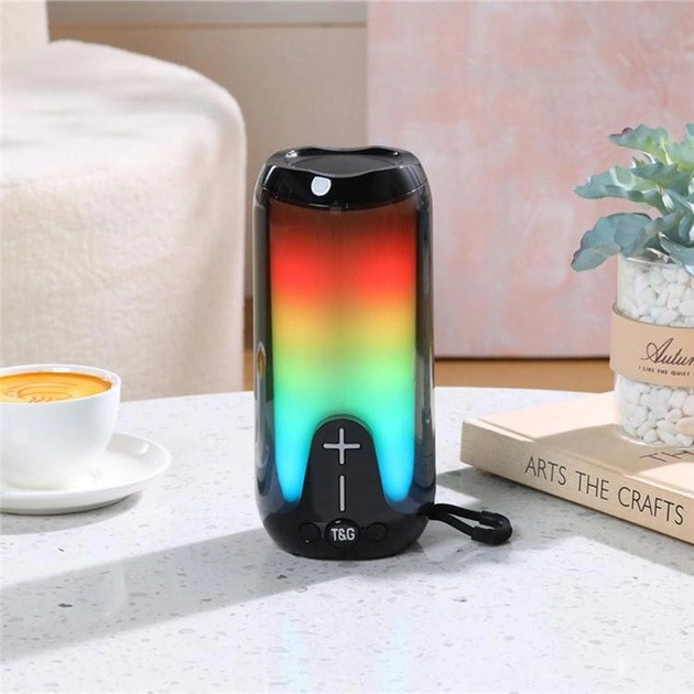 Колонка з підсвічуванням портативна TG651, Колонка акустична для вулиці для вечірок на дачі DT-80 Івано-Франківськ - фото 9