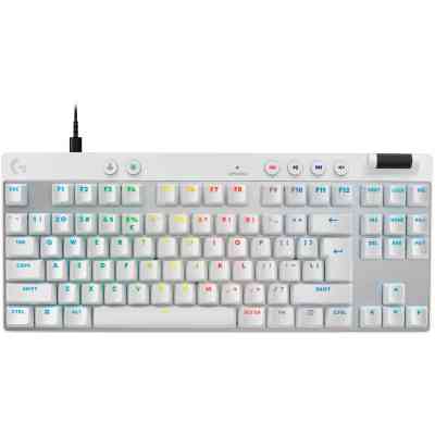 Клавіатура Logitech G PRO X TKL Rapid Linear USB UA White (920-013242) Вінниця
