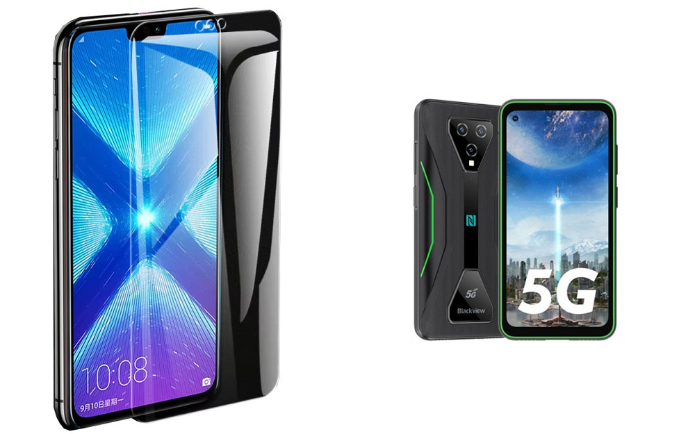 Защитное стекло NeoGlass для Blackview BL5000 5G – ультрапрозрачное и устойчивое Киев - изображение 2