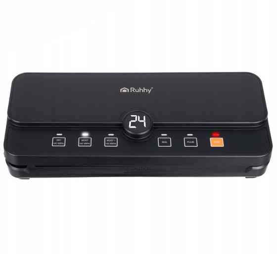 Вакуумный пакувальник для продуктов с ножом 9 л/мин + рулон Ruhhy (24620) 110 Вт Нововолынск