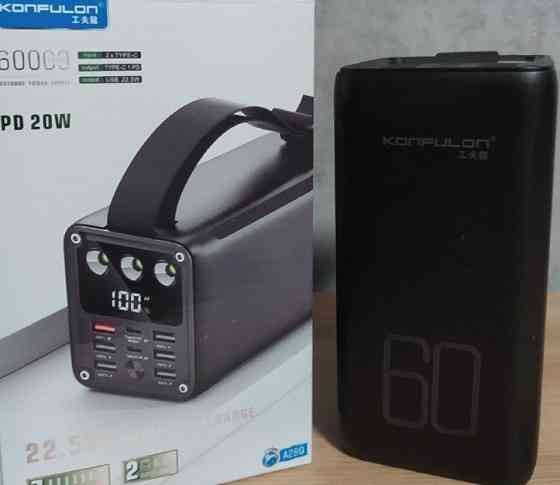 Повербанк 60000mAh A28Q 5A 22.5W. Киев