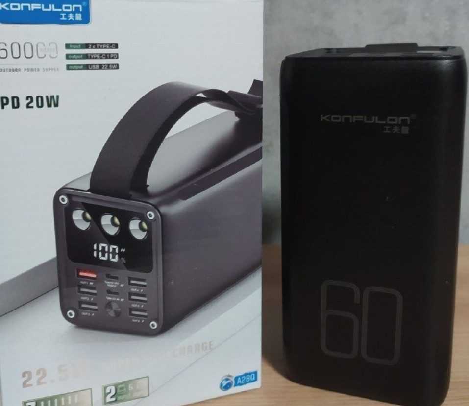 Повербанк 60000mAh A28Q 5A 22.5W. Киев - изображение 5