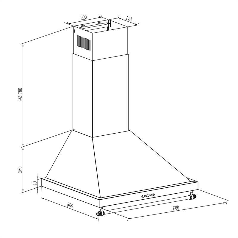 Комплект рециркуляции вытяжки Montblanc 610 м³/ч 165 Вт 2x1,5 Вт белый белый (Германия, читать описание) Ровно - изображение 7