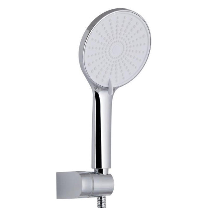 Змішувач для ванни з душовим гарнітуром Qtap Jay QTJAY259CRW45553 Chrome/White Харків - фото 4