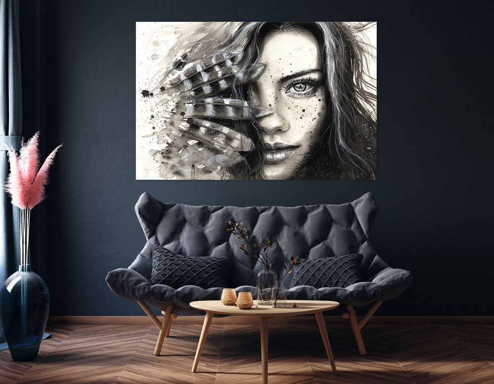 Картина холст в гостиную / спальню Дівчина    MLP_2 Киев - изображение 4