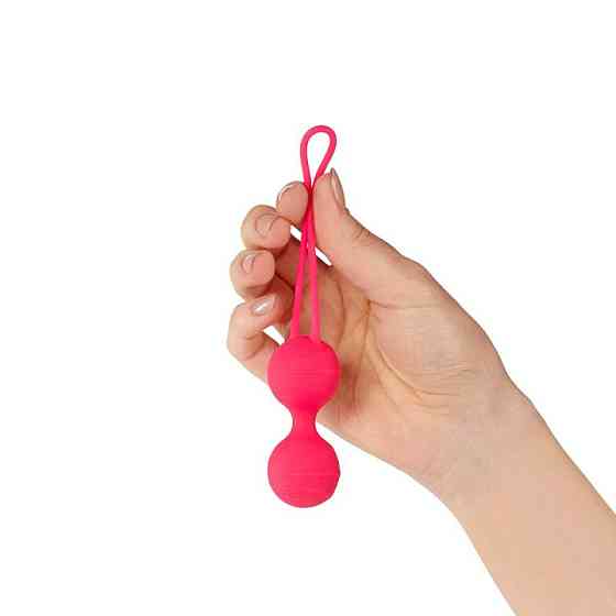 Вагинальные шарики Lusty Lady CUPE, розовые Sex Aura Киев