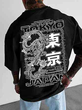 Футболка чоловіча с принтом  48 Чорний 2664093651 Дніпро