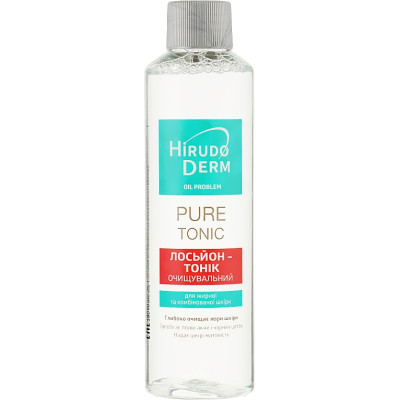 Лосьон для лица Біокон Hirudo Derm Oil Problem Pure Tonic Очищающий 180 мл (4820008319029) Винница - изображение 1