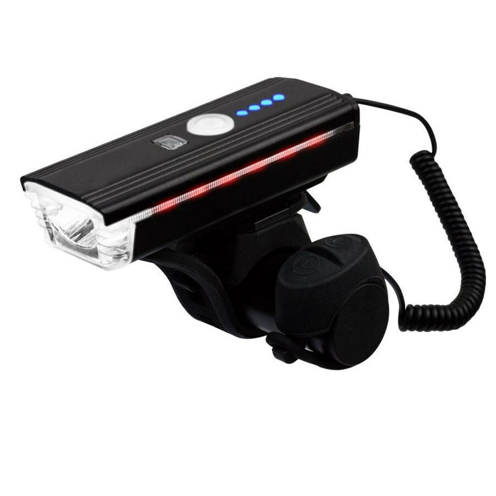 Ліхтарик для Велосипеда, фара DEN-043 вело дзвінок HJ-062-XPE ULTRA виносна кнопка, індикація, Waterp Бровари - фото 4