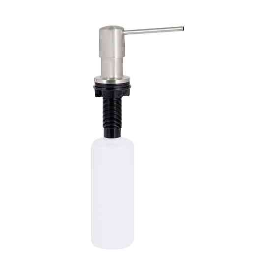 Дозатор для моющего средства Lidz LK118 круглый Brushed Steel (LDLK118BRU46400) Киев