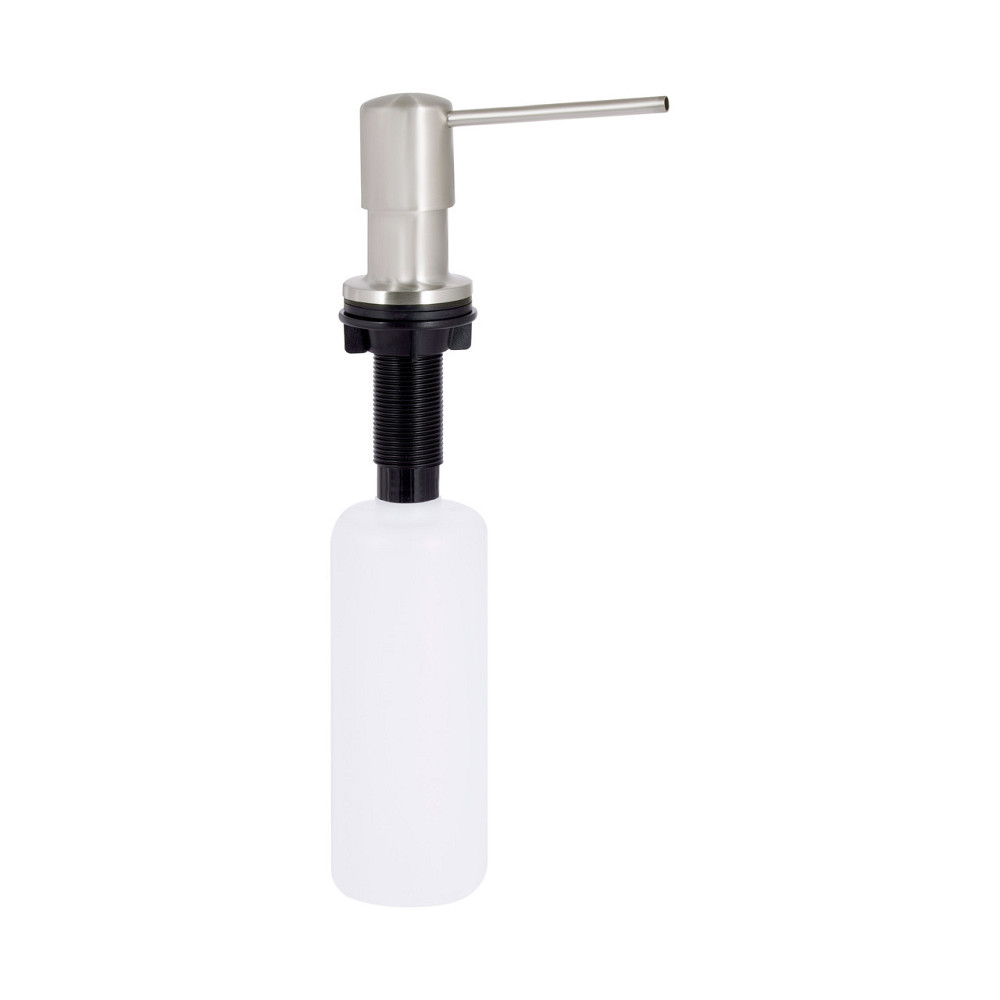 Дозатор для моющего средства Lidz LK118 круглый Brushed Steel (LDLK118BRU46400) Киев - изображение 1