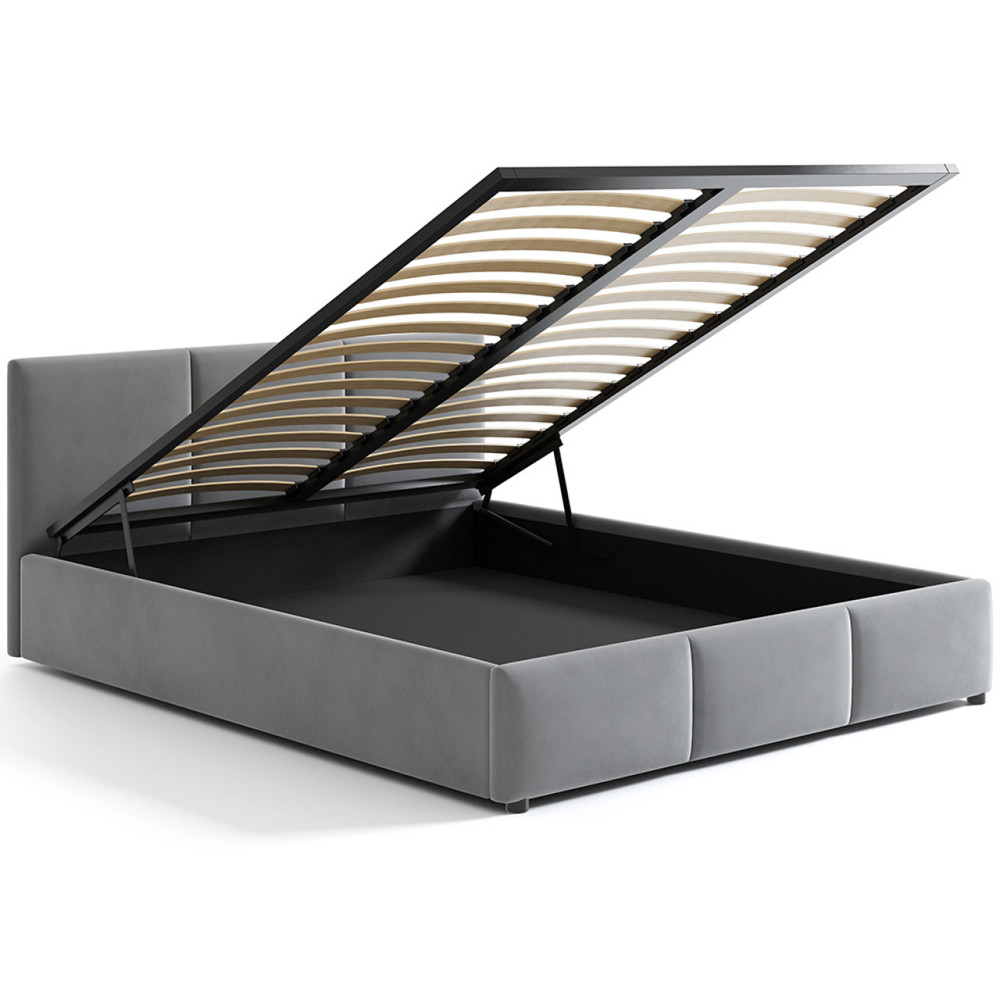 Двуспальная кровать (подъемный механизм) Doros Мона 160x200 см Серый (DRS-011391) Львов - изображение 7