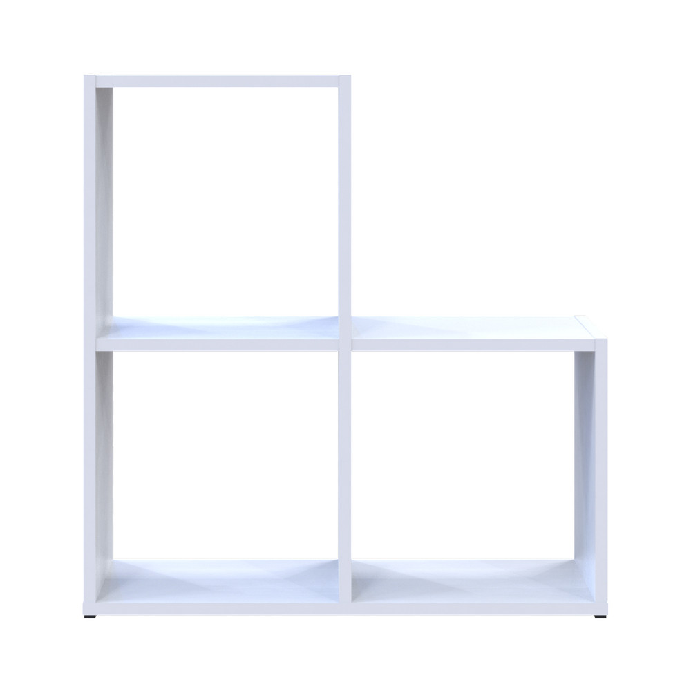 Стеллаж Doros Степь 2х2 Белый открытый 69х28.8х71.4 DRS-011760 (41516156) Днепр - изображение 4