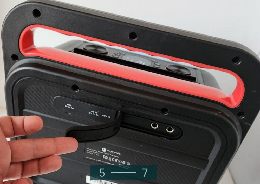 Колонка портативная Motorola Bass Boost / Bluetooth 5.0, 40watt. Sp019. Киев - изображение 3