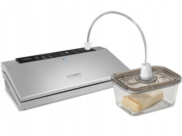 Набір Вакуумних контейнерів 3 шт зі скла 1500 мл та 500 мл + шланг з адаптером CASO (1177) Нововолинськ - фото 8