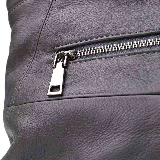 Повседневная сумка для женщин из натуральной кожи Vintage 22989 Серый Киев