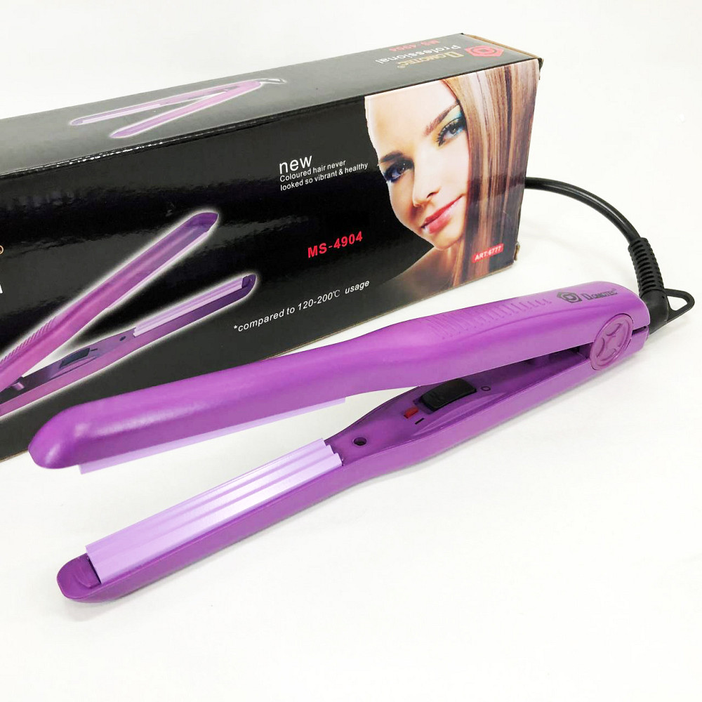 Утюжок выпрямитель для волос с терморегулятором Domotec, Плойка-выпрямитель, Плойка выравниватель MR-96 Львов - изображение 5