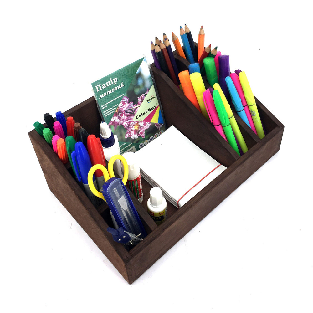 Органайзер настільний "Дірфілд" капучино Миколаїв - фото 1