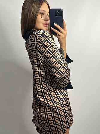 Ночная сорочка на пуговицах сатиновая Фенди S Харьков