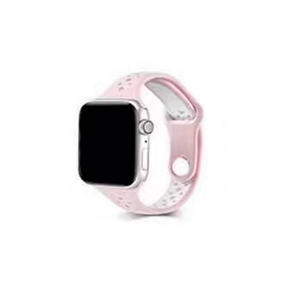 Ремінець для годинника Apple Watch Small Waist two colors 42/44/45/49mm Pink-White Киев - изображение 1