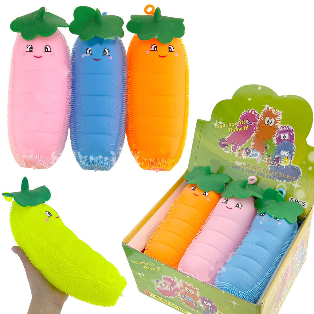 Іграшка йо-йо світяшка Гусениця для дітей великі 6 шт Київ - фото 1