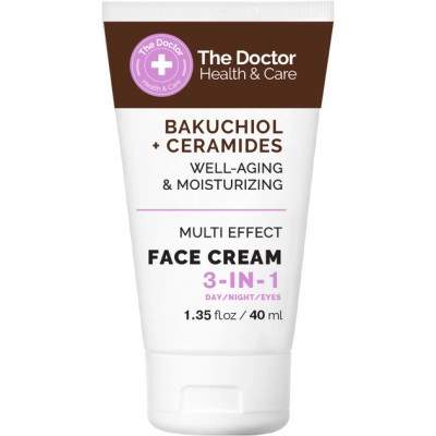 Крем для лица The Doctor Health &amp; Care Bakuchiol + Ceramides Face Cream 3в1 40 мл (5901845509343) Вінниця - фото 2