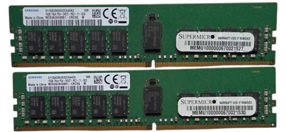 Серверная оперативная память 16Gb DDR4-2400 PC4-19200 (M393A2K40BB1-CRC) RDIMM ECC. Харьков - изображение 8