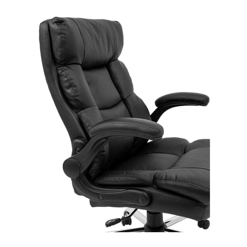 Офисное Кресло Руководителя Manhattan М1 Tilt Хром Черный Киев - изображение 9