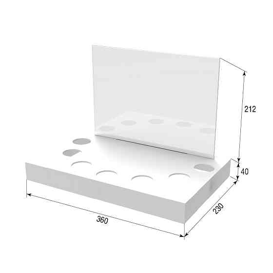 Подставка EKOSTAR для кремов из вставкой А4 Киев