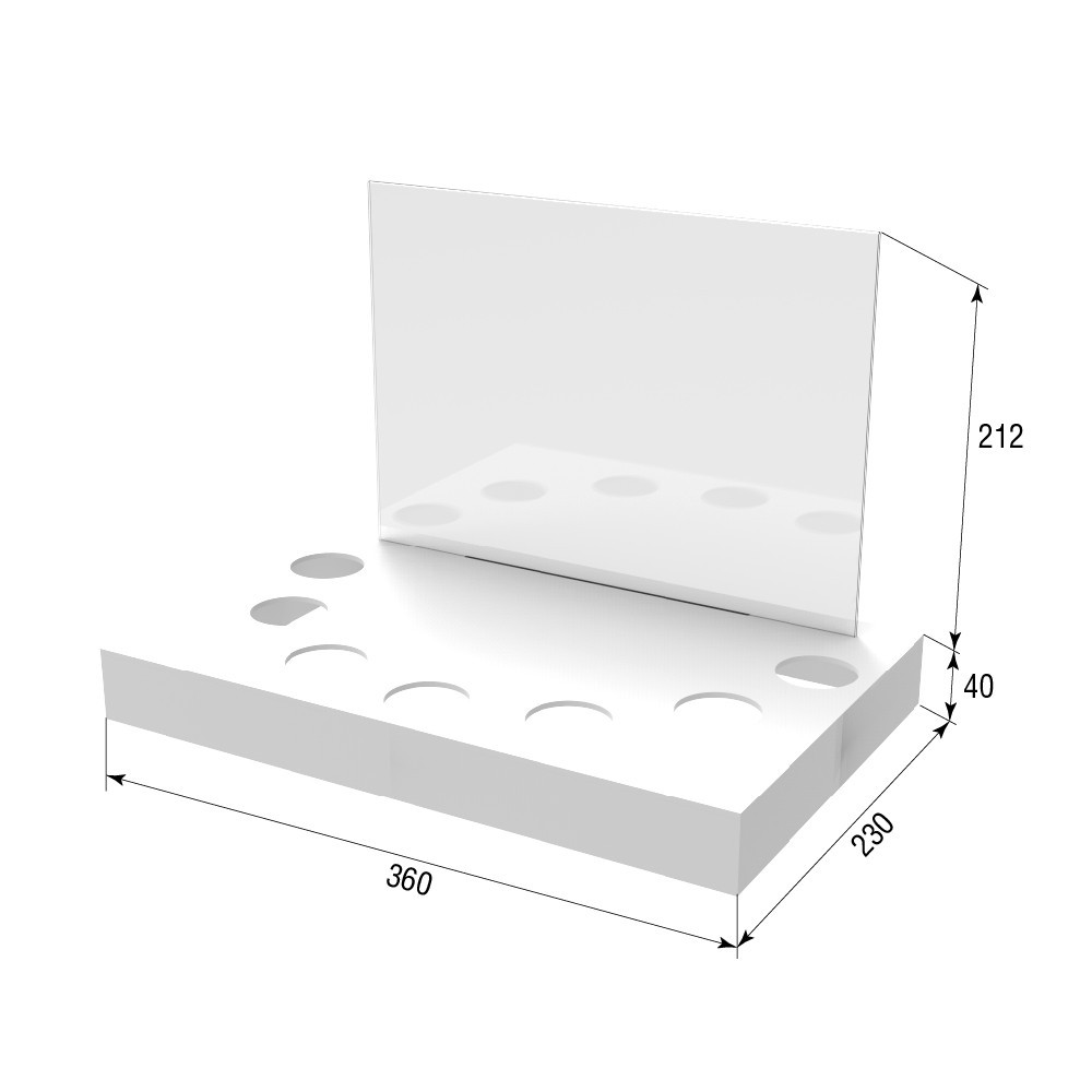 Подставка EKOSTAR для кремов из вставкой А4 Киев - изображение 4