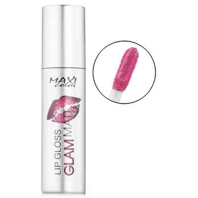 Помада для губ Maxi Color Lip Gloss Glam Matt 02 - Шелковая вишня (4823097100936) Винница
