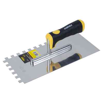 Кельма Sigma нержавеющая штукатурная Profi 280x130мм c зубом 10x10мм (8327541) (8327541) Винница