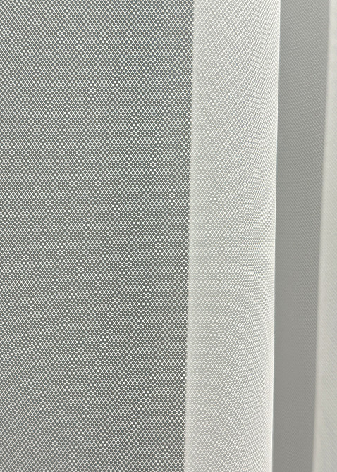 Тюль VR-Textil 1829т Грек-сетка с вышивкой и люрексом цвет Молочный с серым 280х270 см (40-176) Киев - изображение 7