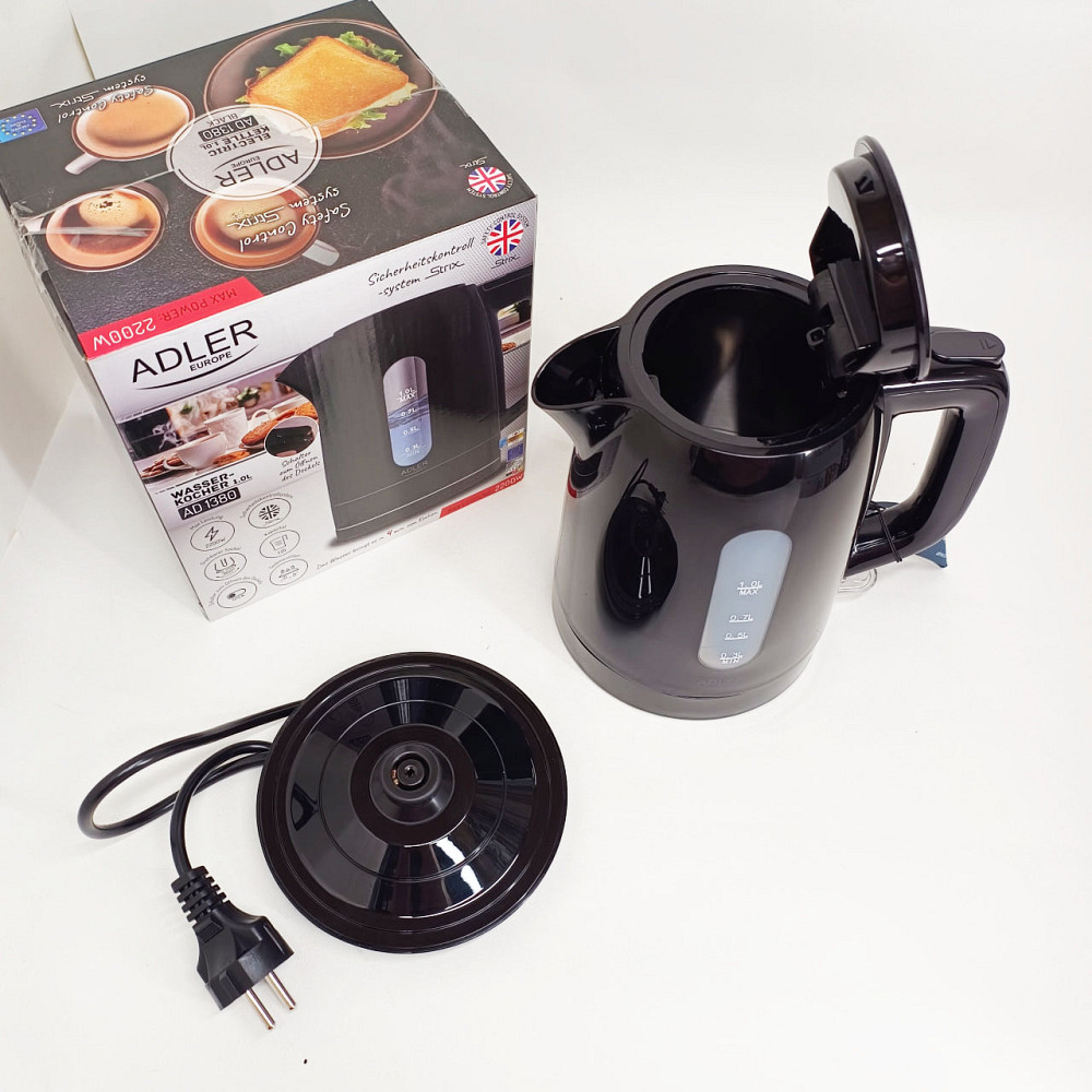 Ергономічний електричний чайник, Якісний електрочайник для кухні, Чайник електричний для дому UV-37 Львів - фото 5