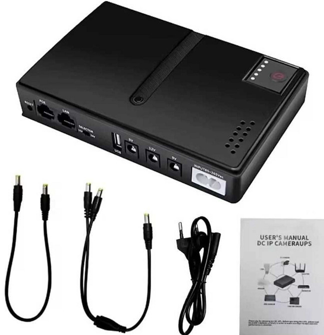 ИБП UPS для роутера DC 1018L 18W (без аккумуляторов 18650) Харьков - изображение 4