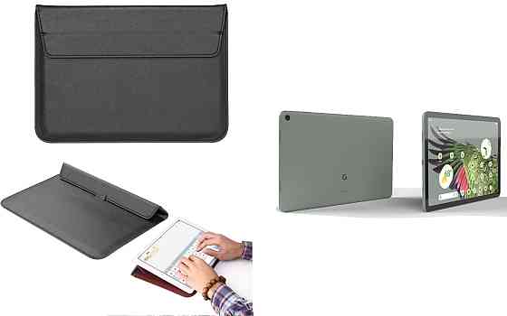 Чохол-конверт VitoCase для Google Pixel Tablet 2023, з функцією підставки для планшета Чорний Київ