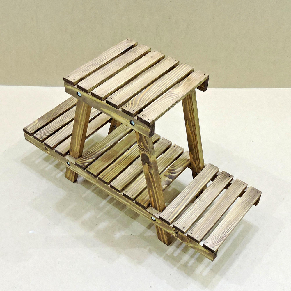 Підставка для квітів "Труа" капучино Миколаїв - фото 6