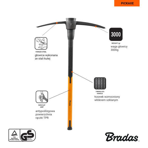 Кирка 3кг Bradas, Польша Киев - изображение 5