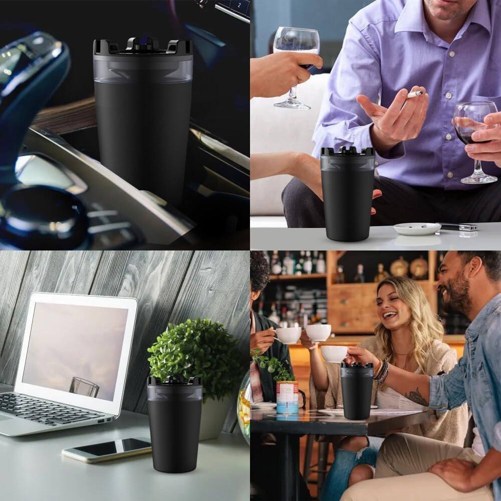 Автомобильная пепельница с резервуаром для воды,13х6х7,5см SBR Киев - изображение 2