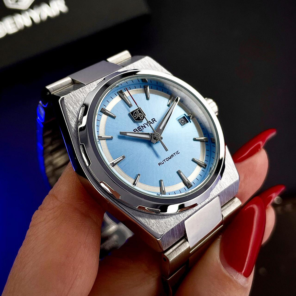 Benyar BY-5203 Silver-Ligh Blue Киев - изображение 2