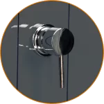 Душ солнечный Aquaviva Dada алюминиевый с мойкой для ног. антрацит D320/7016. 30 л Киев - изображение 3