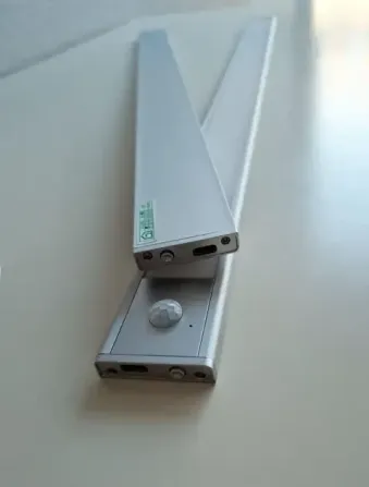 Акумуляторна світлодіодна LED лампа 33 см з датчиком руху Портативна USB лампа Київ - фото 9