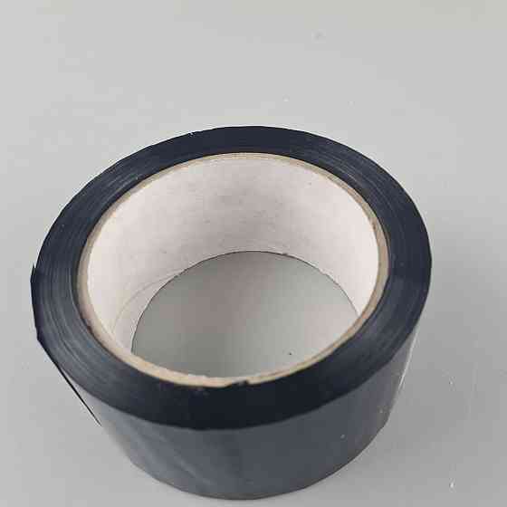 Упаковочный скотч Чёрный 38мк 45мм 80метров  