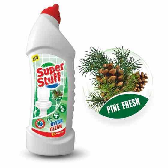 Средство для мытья унитаза Super Stuff свежая сосна 1л Львов