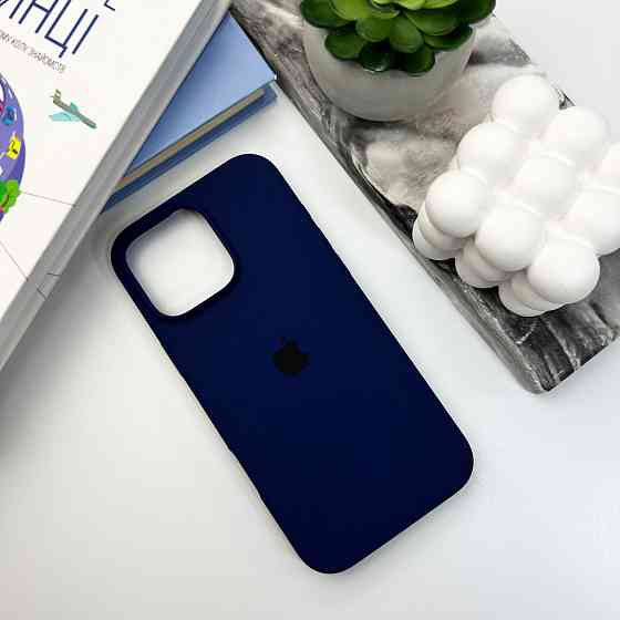 Чохол для смартфона Silicone Full Case AA Open Cam for Apple iPhone 16 Pro Max 39,Navy Blue Киев