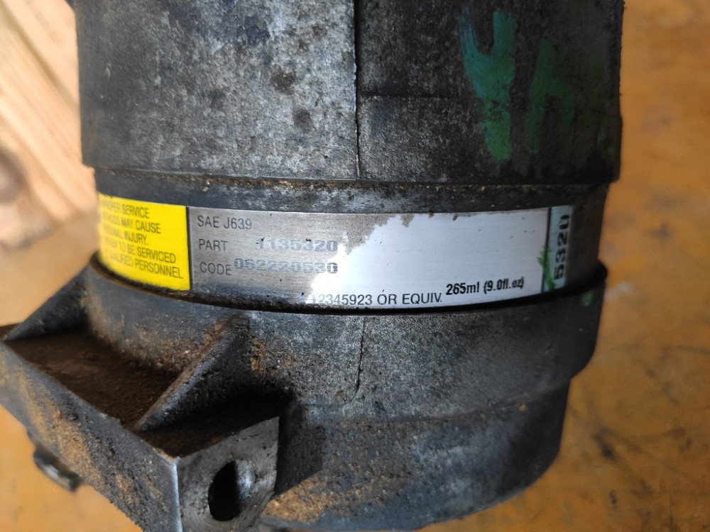 Компресор кондиціонера Renault Kangoo 1.9 dci 1996-2007 (8200021822) Ковель - фото 4