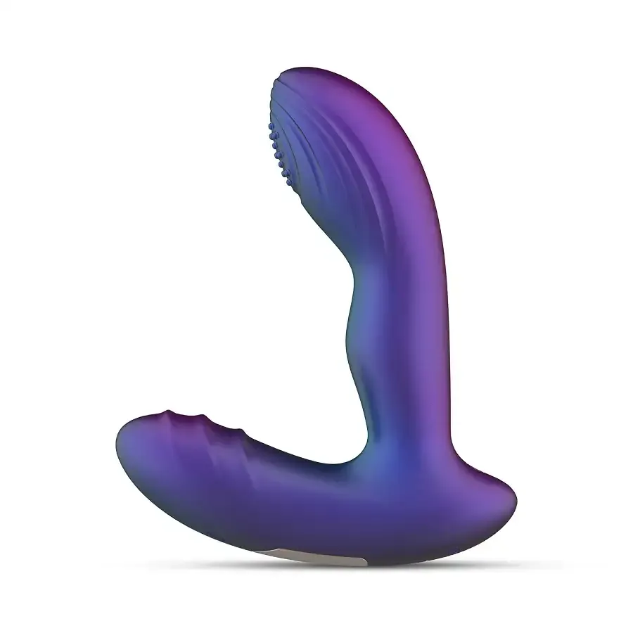 Анальна вібропробка з пульсацією Hueman - Galaxy Tapping Buttplug Львів - фото 2